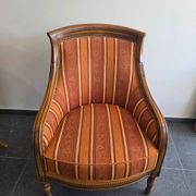 Pair of high-quality bergère armchairs – Manufacture SE
