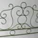 Wrought iron bed, Italy, 1960s.