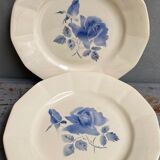 6 plates Digoin Sarreguemines