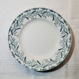 Lot de 4 assiettes à soupe en faïence de Moulin des Loups modèle Mimosas