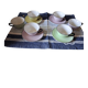 4 cups and saucers Moulin des Loups