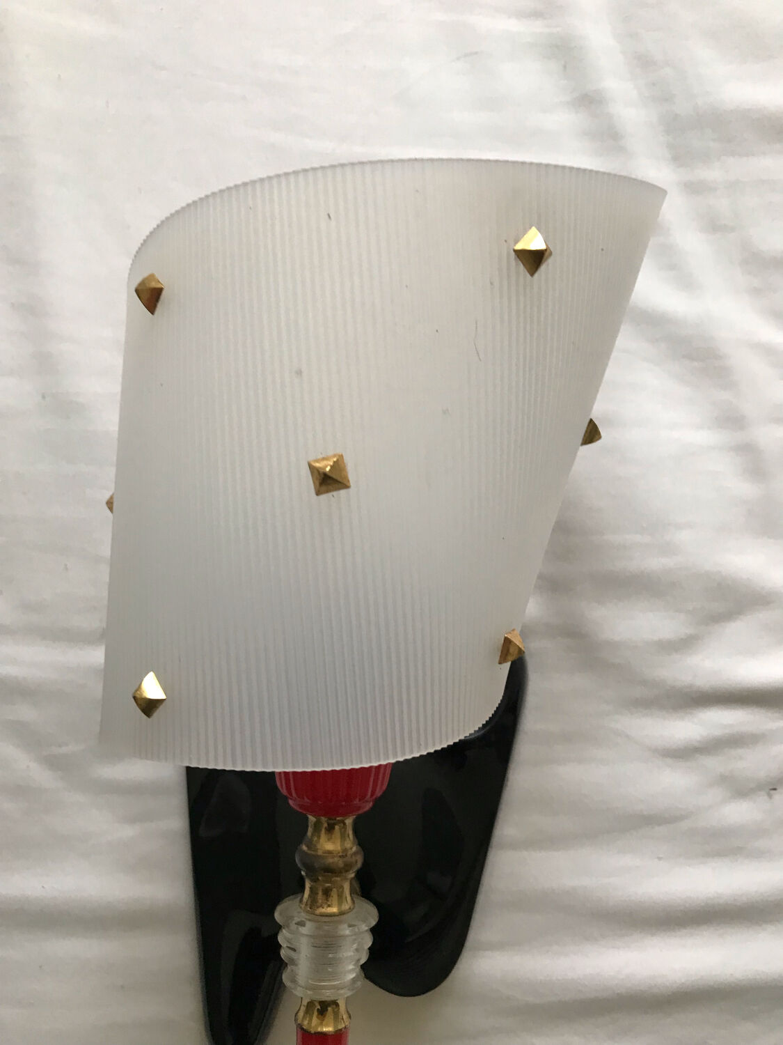 Duo of vintage 50s-60s wall lights