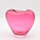 Vase coeur Deru design verre souflé