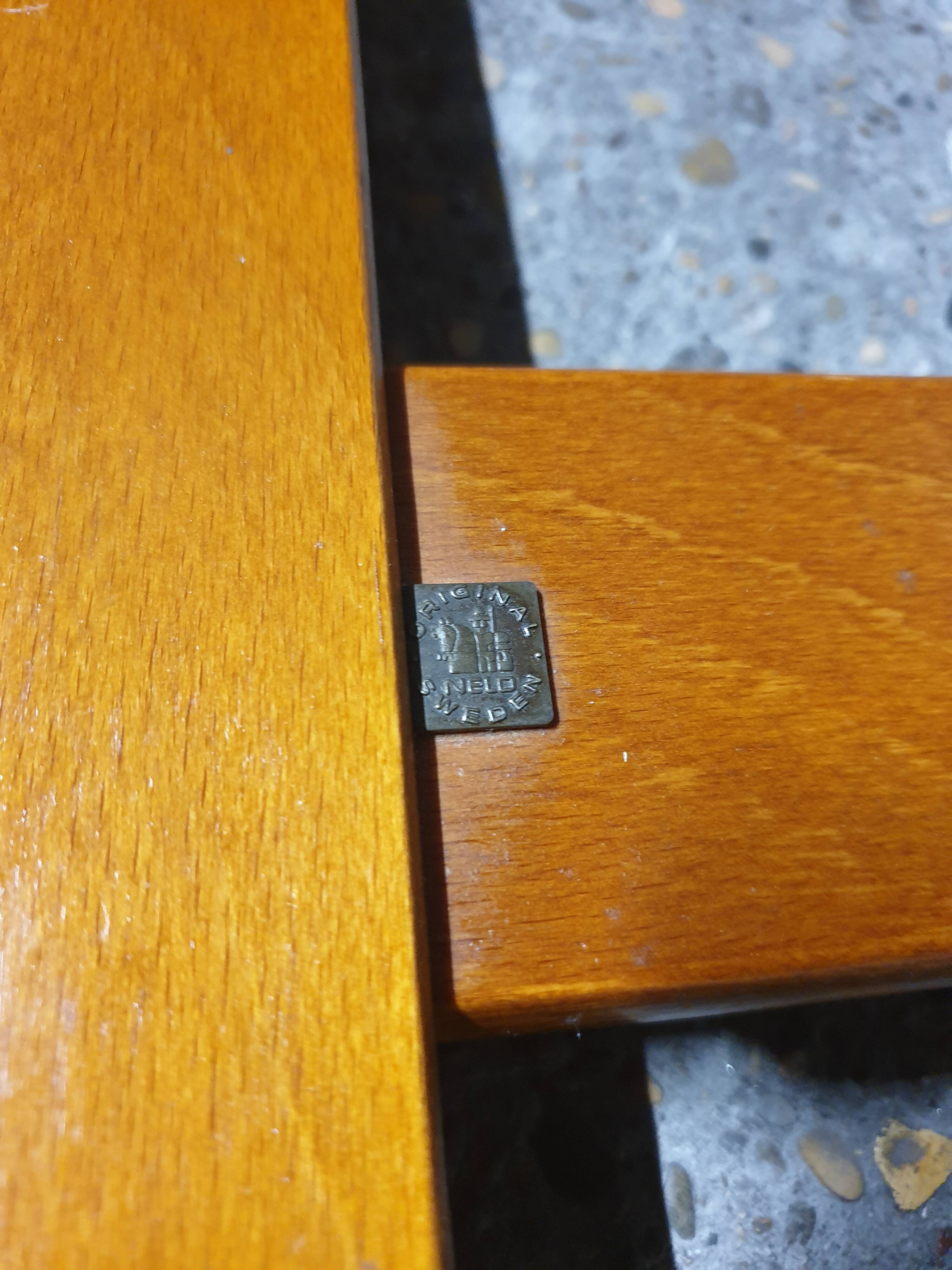 Pair of Nelo Sweden Mid-Century lounge chairs