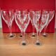 Coffret de 6 verres à vin en cristal de Lorraine neuf