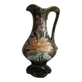 Art Nouveau pitcher in slipware