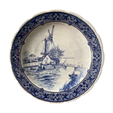 Decorative plate in Delfts earthenware