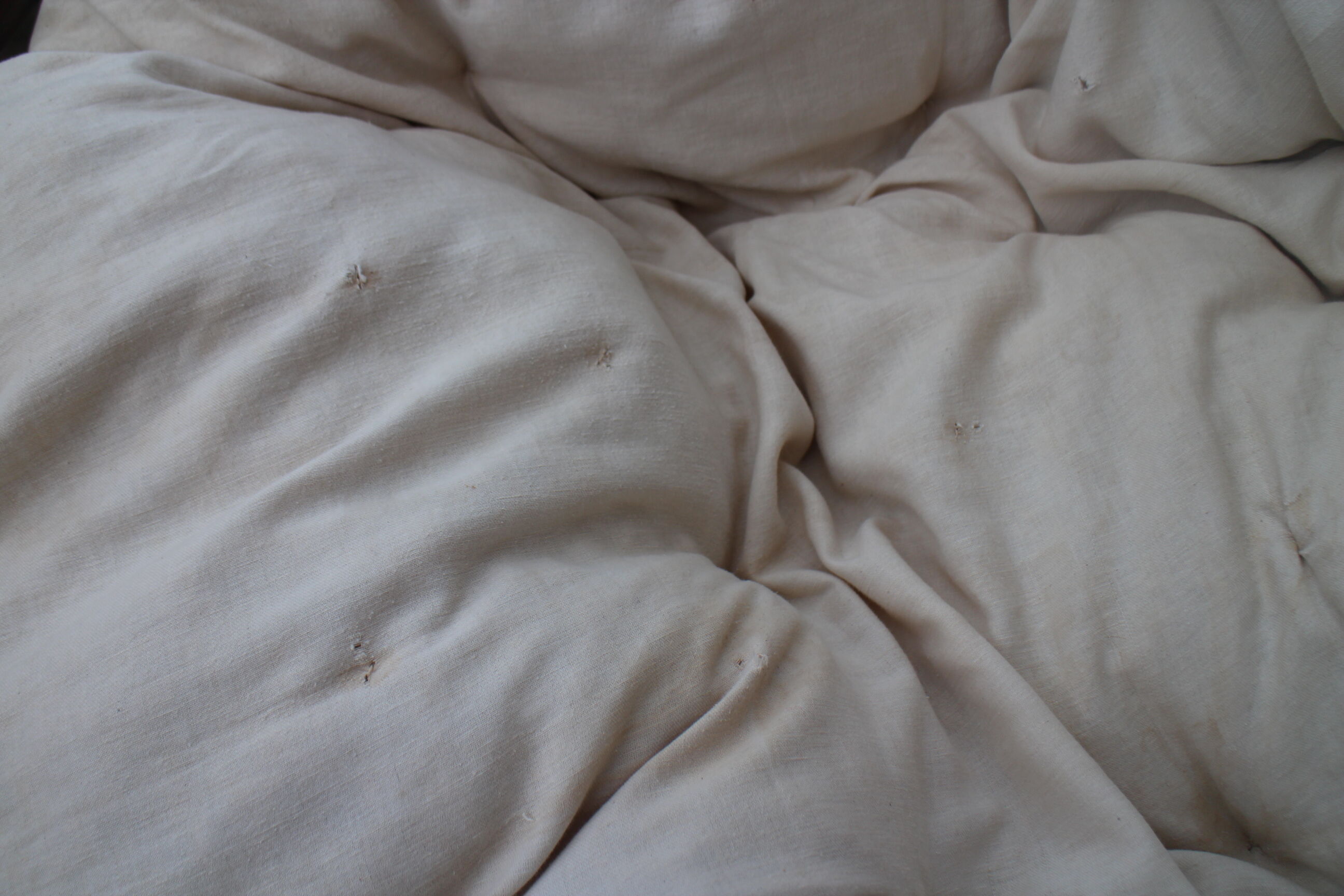 Vintage rattan easy chair