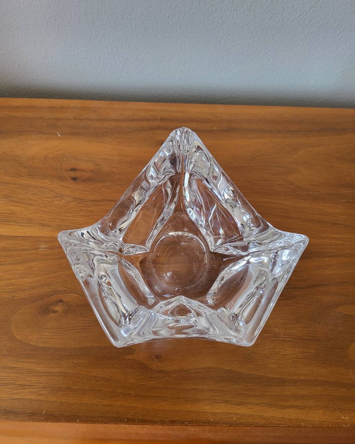 Daum France Crystal Pocket Ashtray