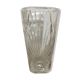 Art Deco vase sun in thick glass