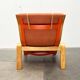 Mid-century modern Pulkka lounge chair by Ilmari Lappalainen for Asko, 1960s.