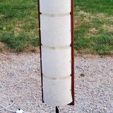 Scandinavian style floor lamp in teak and granite resin from the 70s