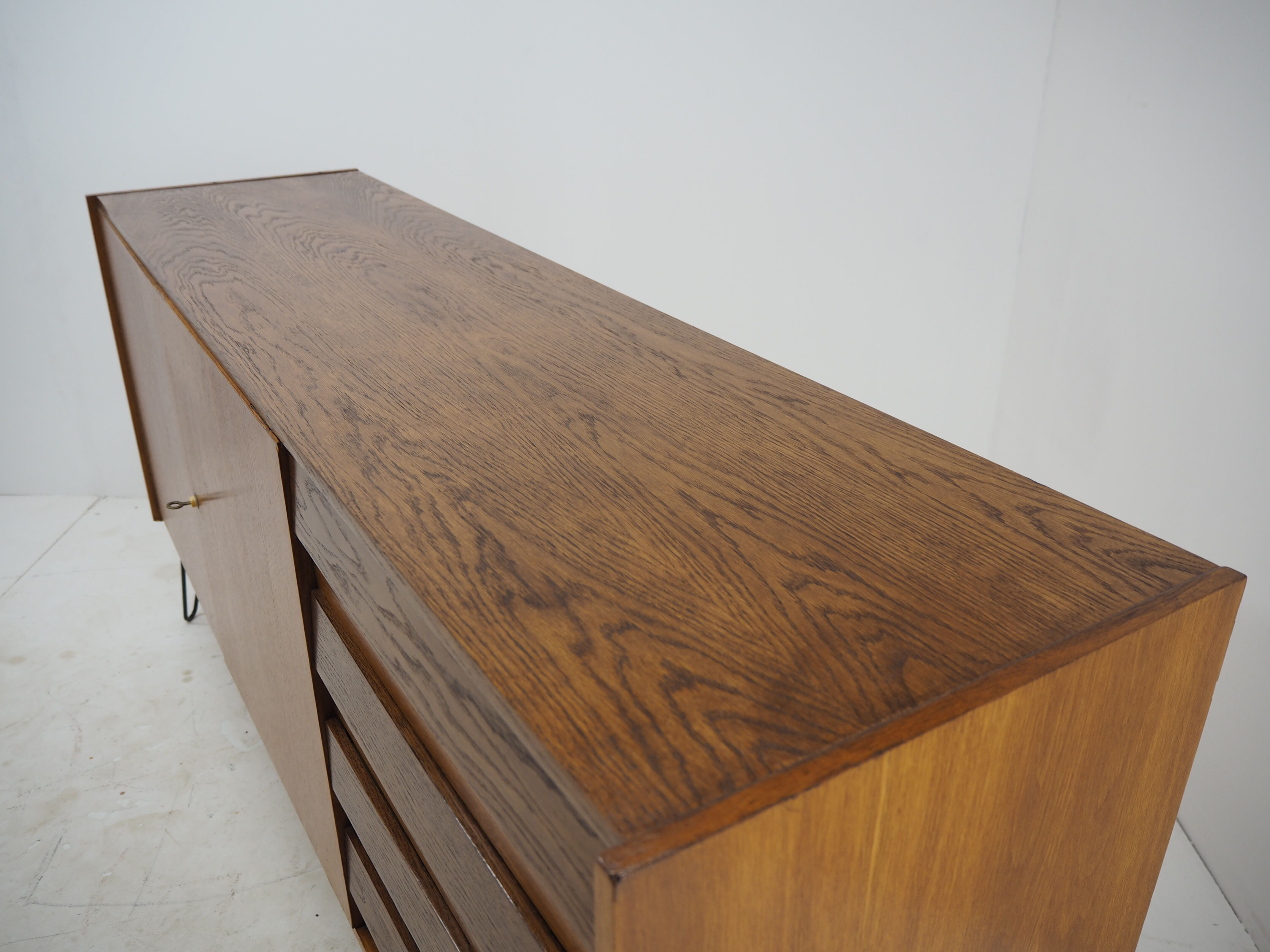 1960s Jiri Jiroutek Upcycled sideboard , Czechoslovakia