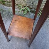 Selette ancienne en bois, style art nouveau