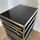 USM Haller cabinet in Graphite Black