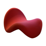 Tongue armchair Pierre Paulin, Artifort edition