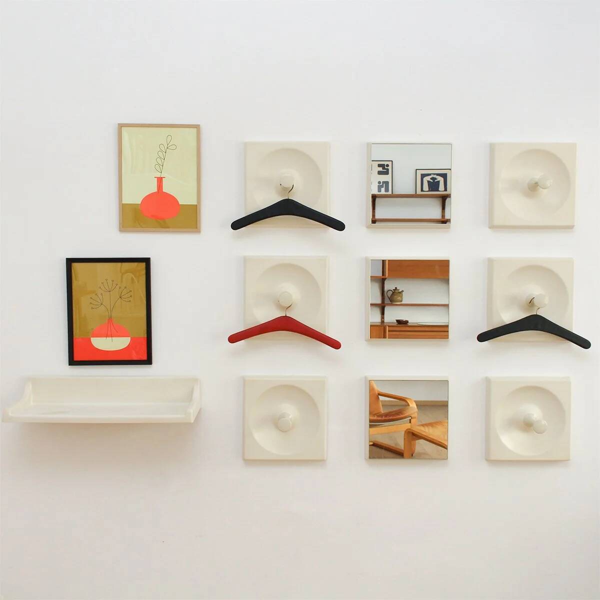 Quadro wardrobe set by Schönbuch
