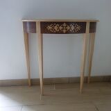 half-moon console