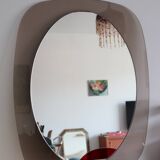Two-tone glass mirror from the 70s