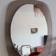Two-tone glass mirror from the 70s