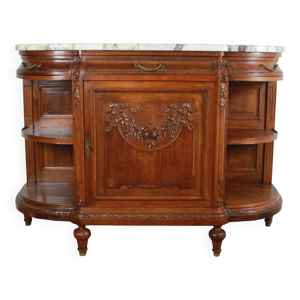 Desserte forme demi-lune