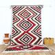 Handmade moroccan berber rug 254 x 136 cm