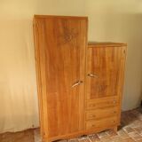 Asymmetrical wardrobe