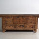 Low buffet in elm with four doors and three drawers – China, circa 1930