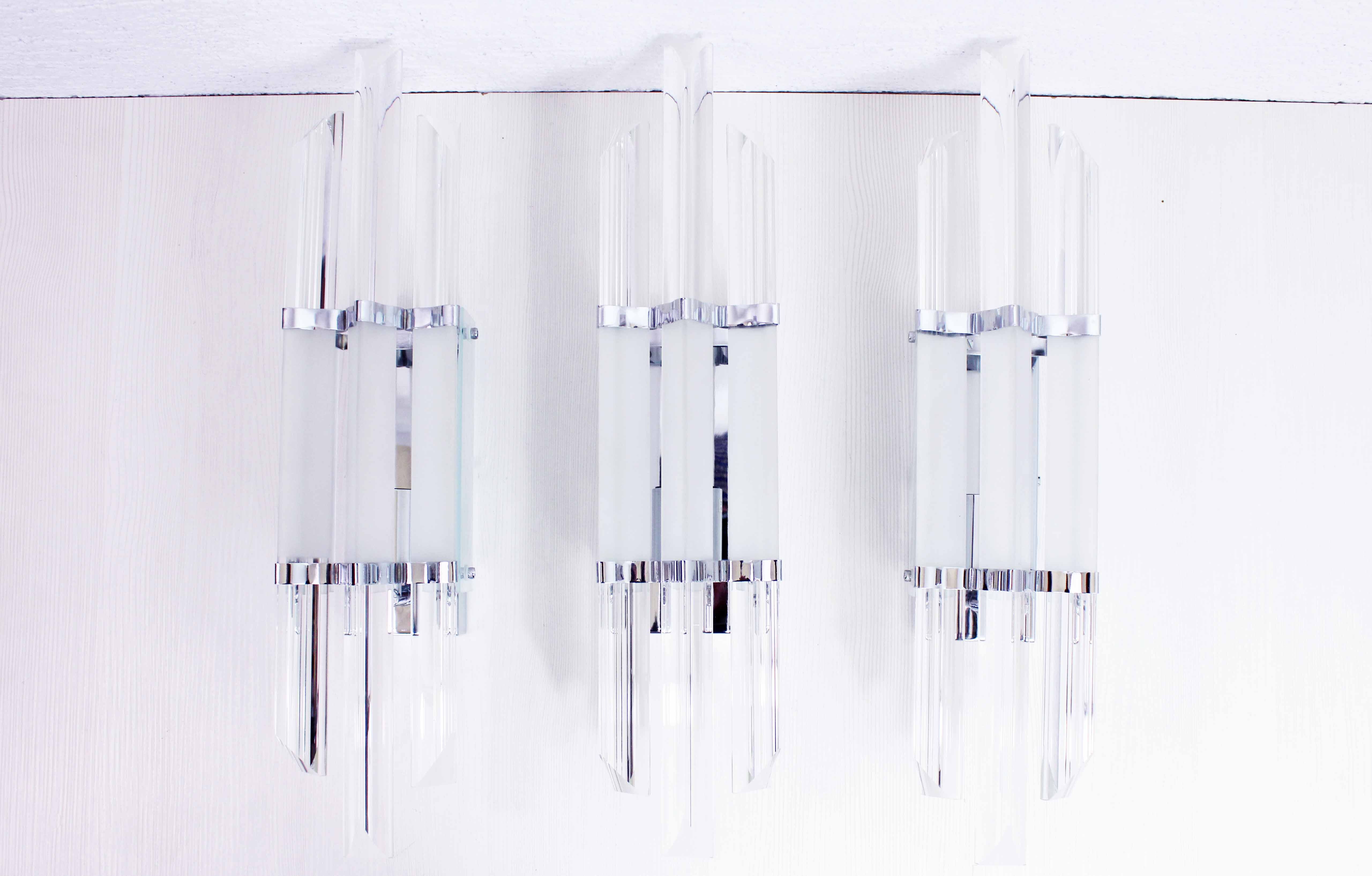 Set of 3 guti's italian wall lamps