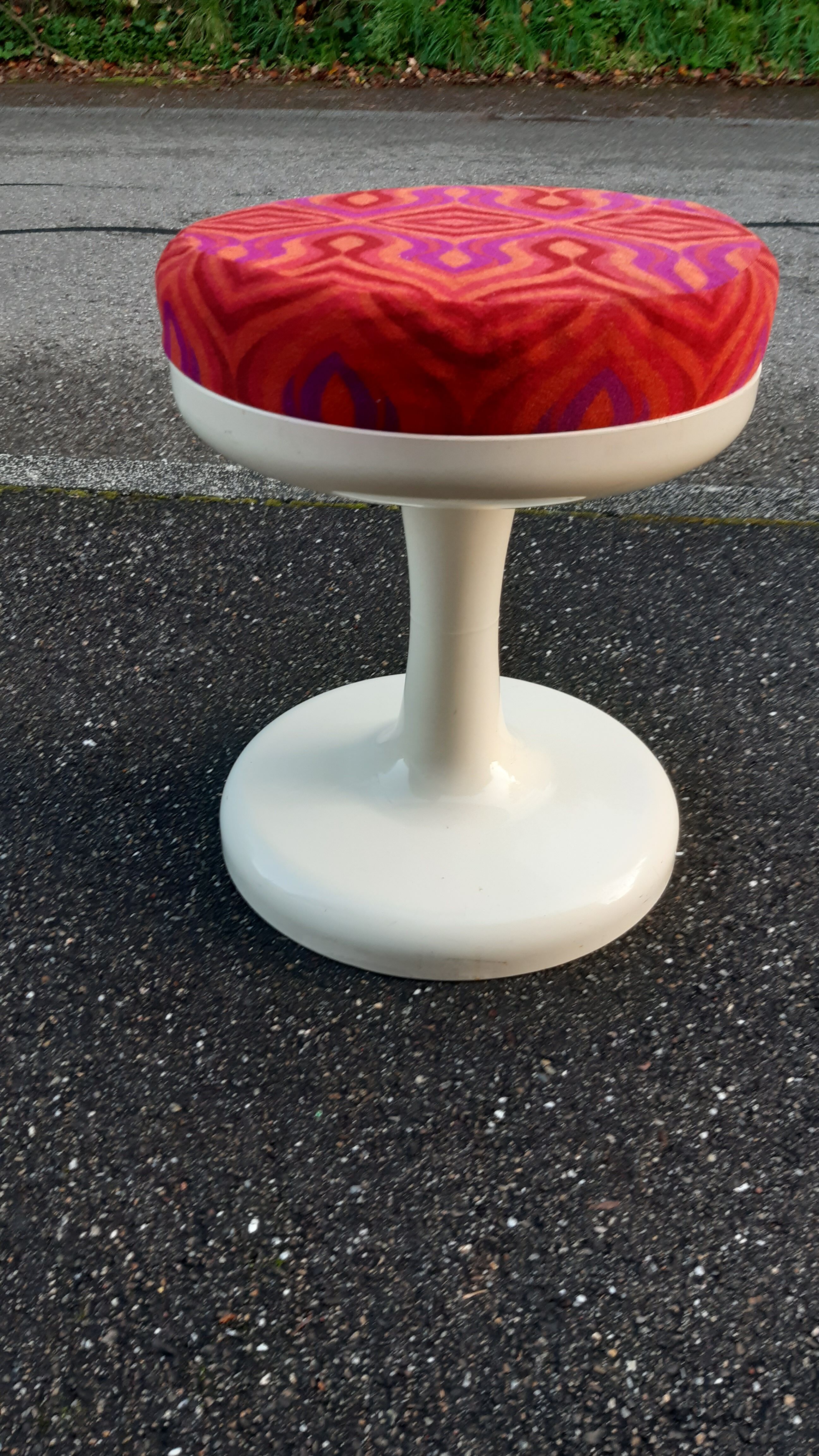 Space stool age by Friedrich Stuckenbröker for Lockhausen Plastik Germany 1960s