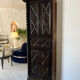 Wedding Bonnetière in Walnut in the Louis XIII style