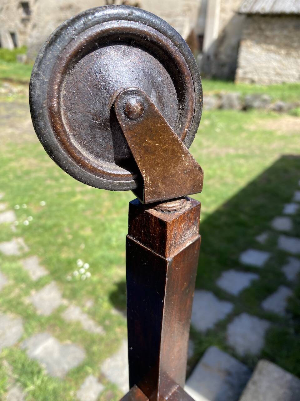 Serving trolley, rolling table, stamped ElloRolls from the 60s/70s