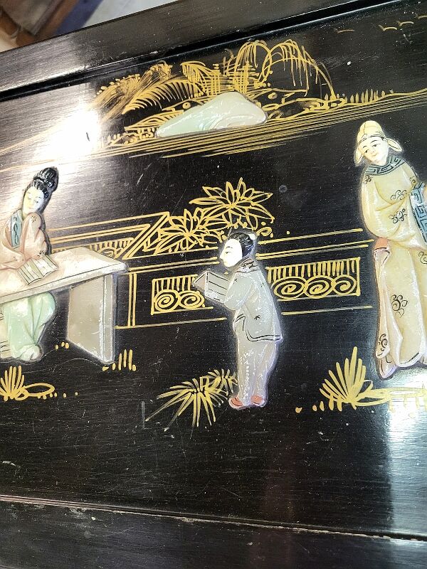Meuble asiatique decor en pierre de lare