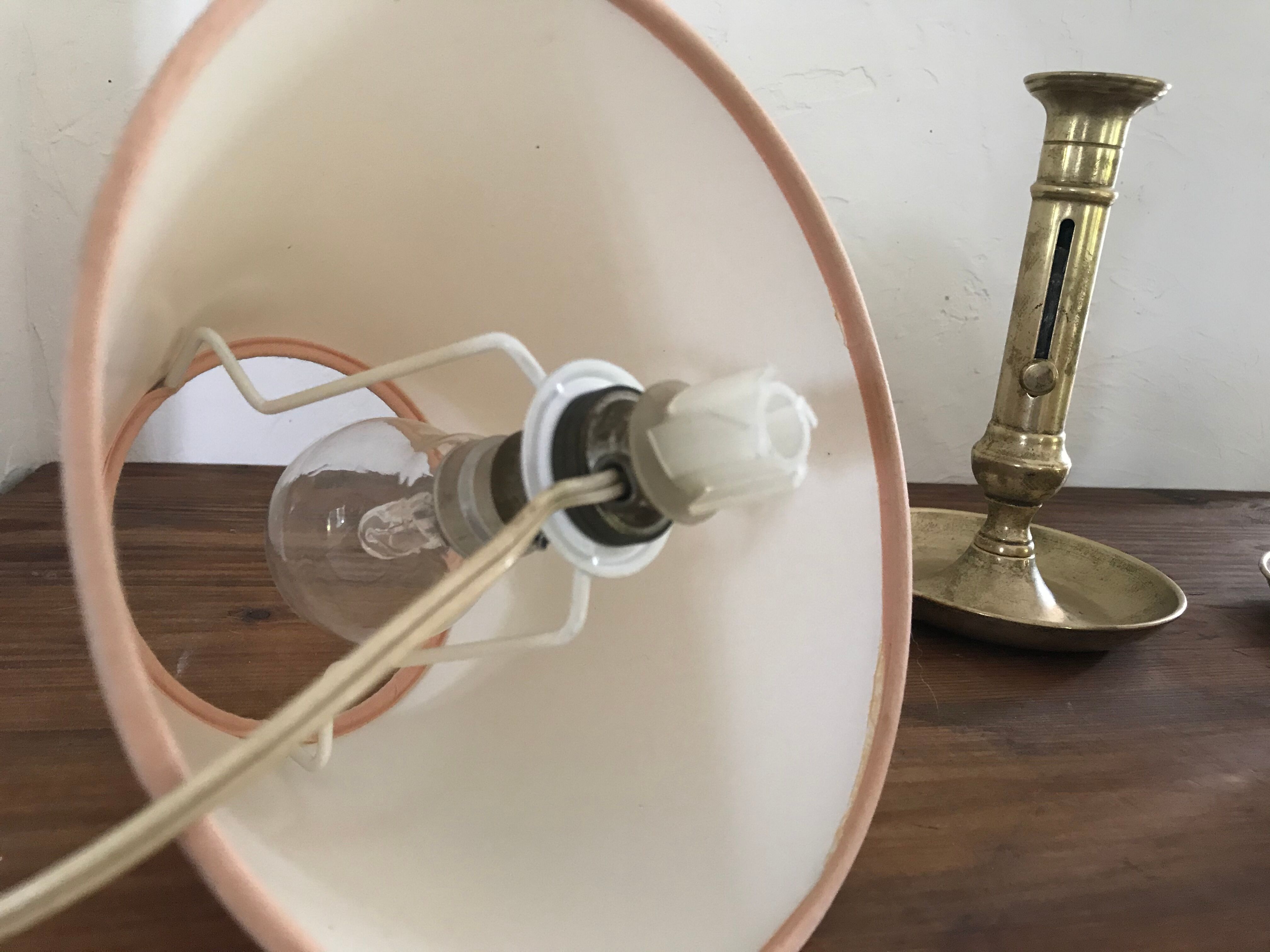 Pair of bedside lamps