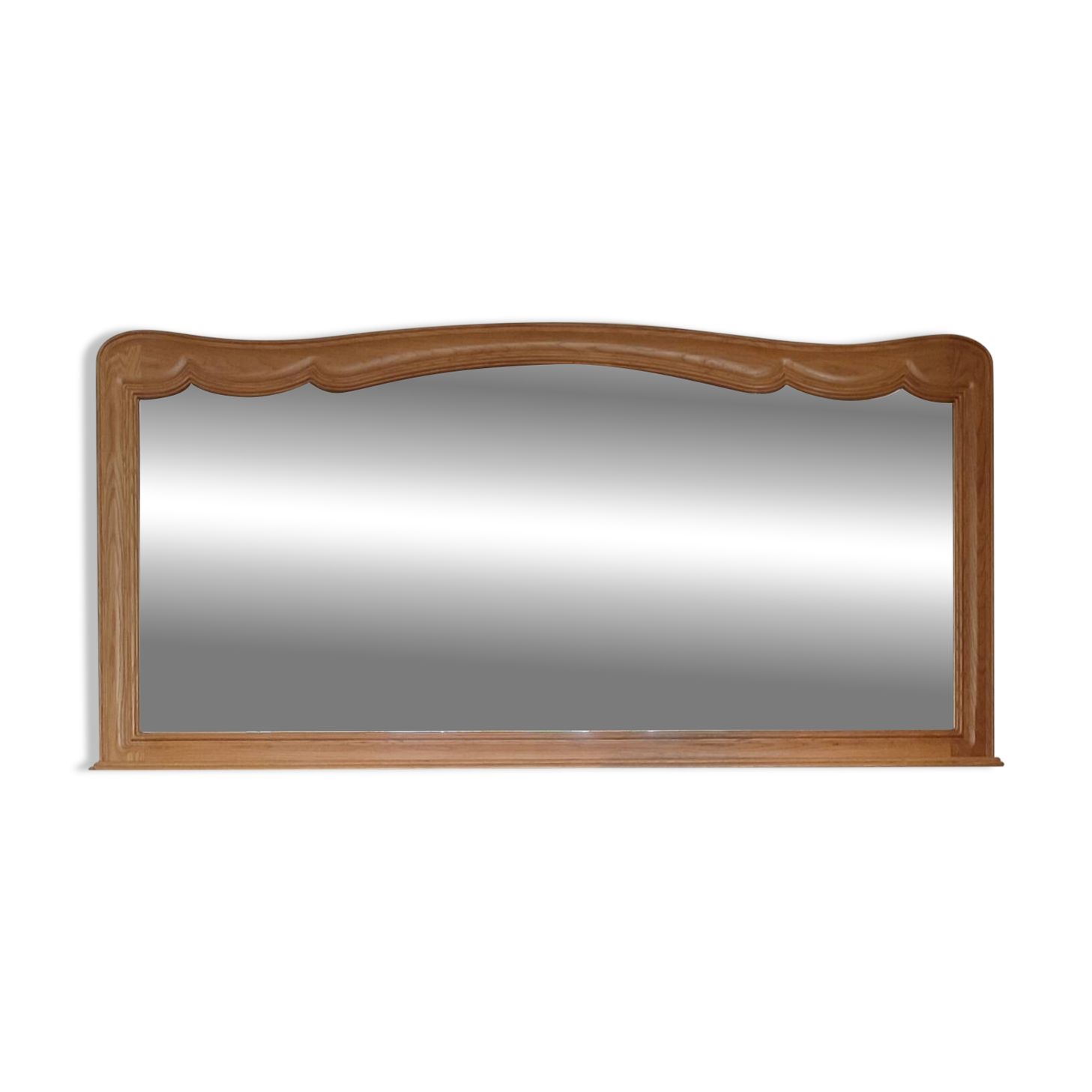 Large oak mirror 1950