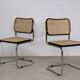 Pair of chairs Cesca B32 Marcel Breuer - 70s