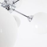 Sputnik chandelier glass and chrome