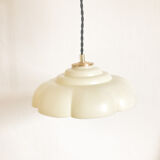 Suspension lampshade vintage plastic