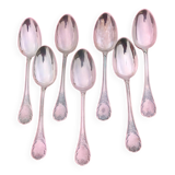 Christofle marly model - 7 dessert spoons - entremet
