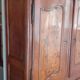 Antique cabinet with elm burrolled doors