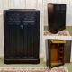 1930s English oak student wardrobe