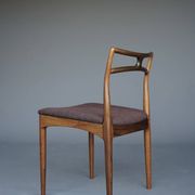 Dining chairs model 94 by Johannes Andersen for Christian Linneberg, Denmark. Set of 6.