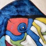 Enameled ceramic empty pocket
