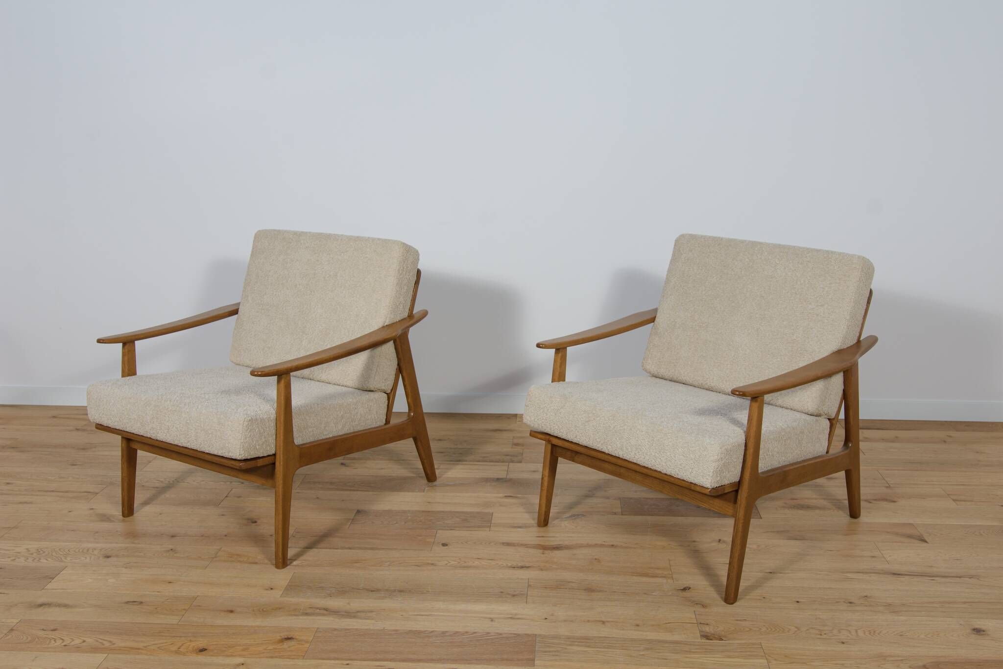 Fauteuils polonais des années 50 modèle 5825, années 1960, ensemble de 2
