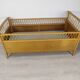 Vintage rattan child bed