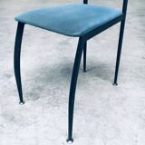 Postmodern Lolly Dining Chair Set from Fly Line, Italy, 1980s, Set of 9