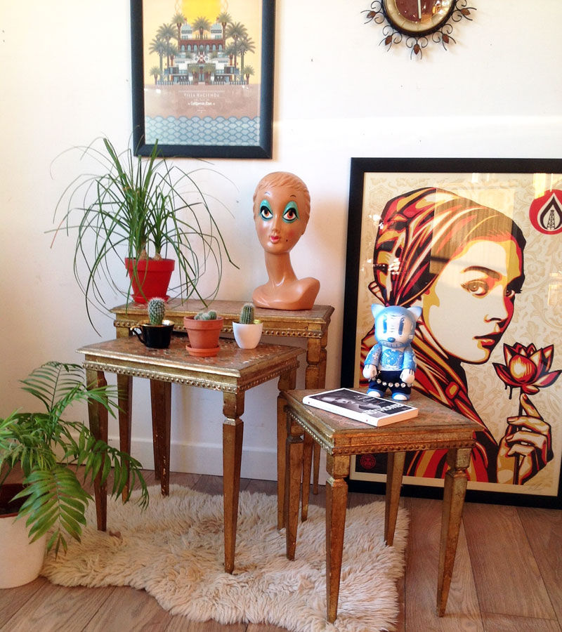 Florentine-style gigognes tables