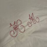 HM embroidered sheet