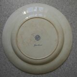 large old dish Vieillard Bordeaux Guirlande antique French dish 19th