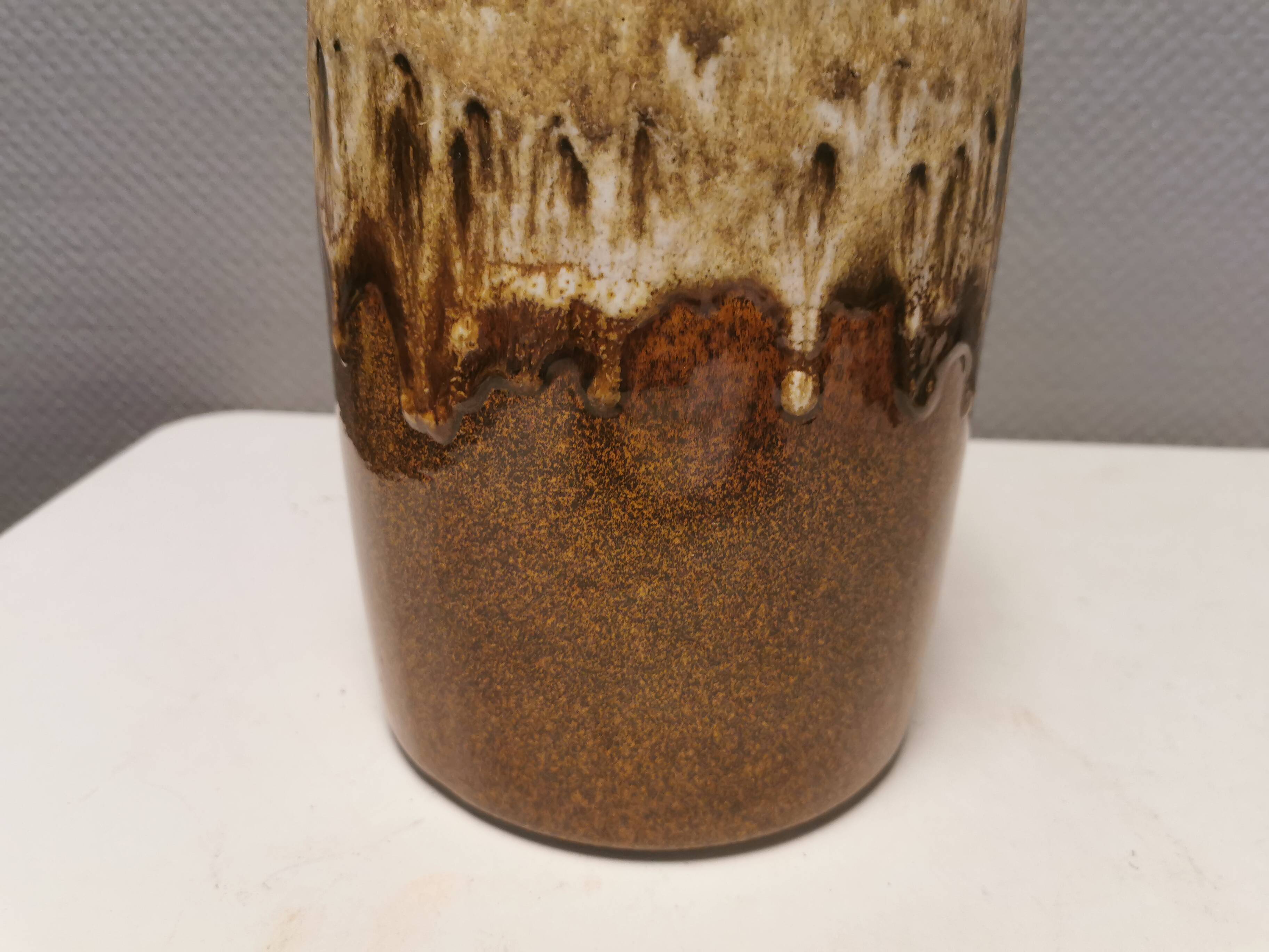 Large floor vase, from West Germany, 1970s.